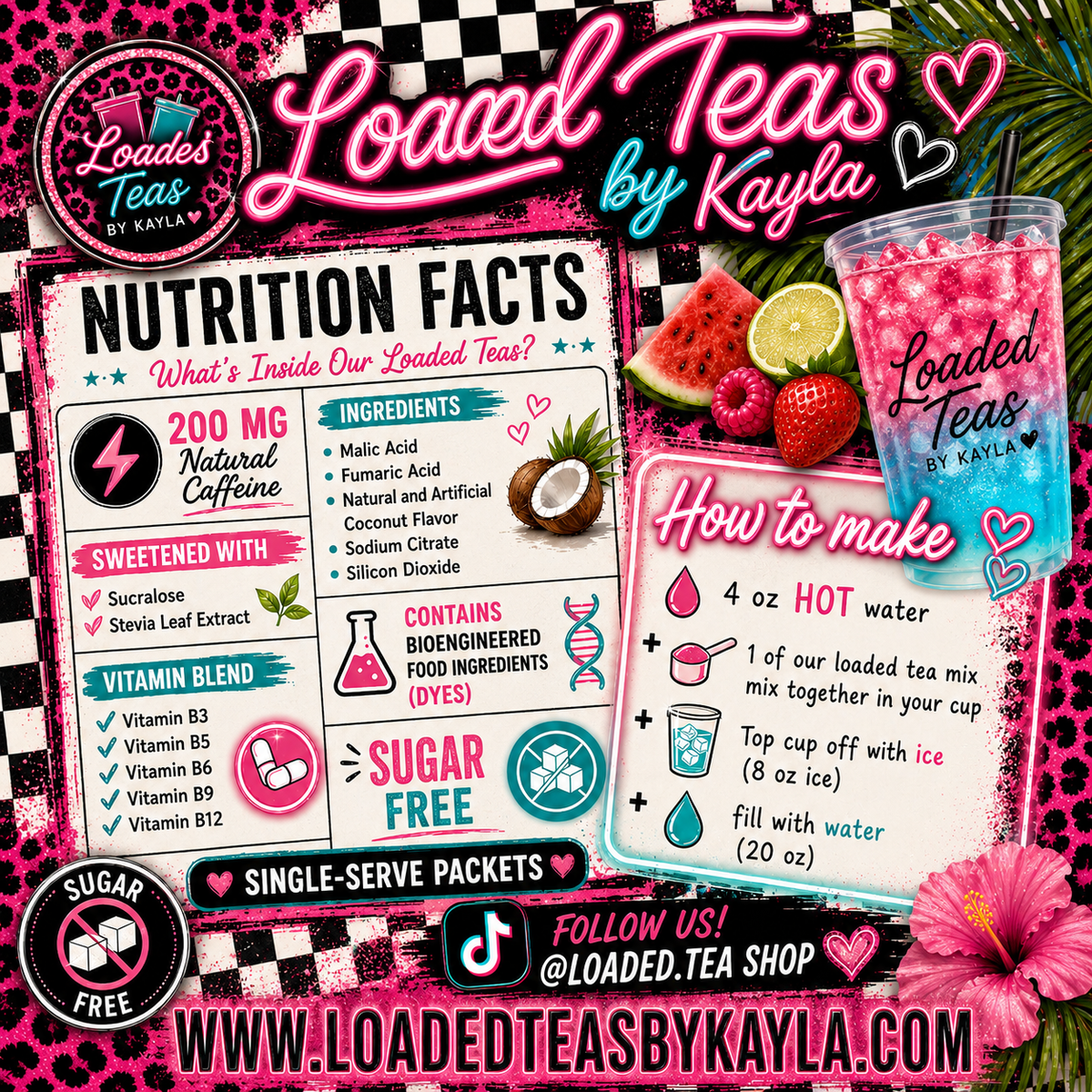 Witches Brew Loaded tea Single Serving
