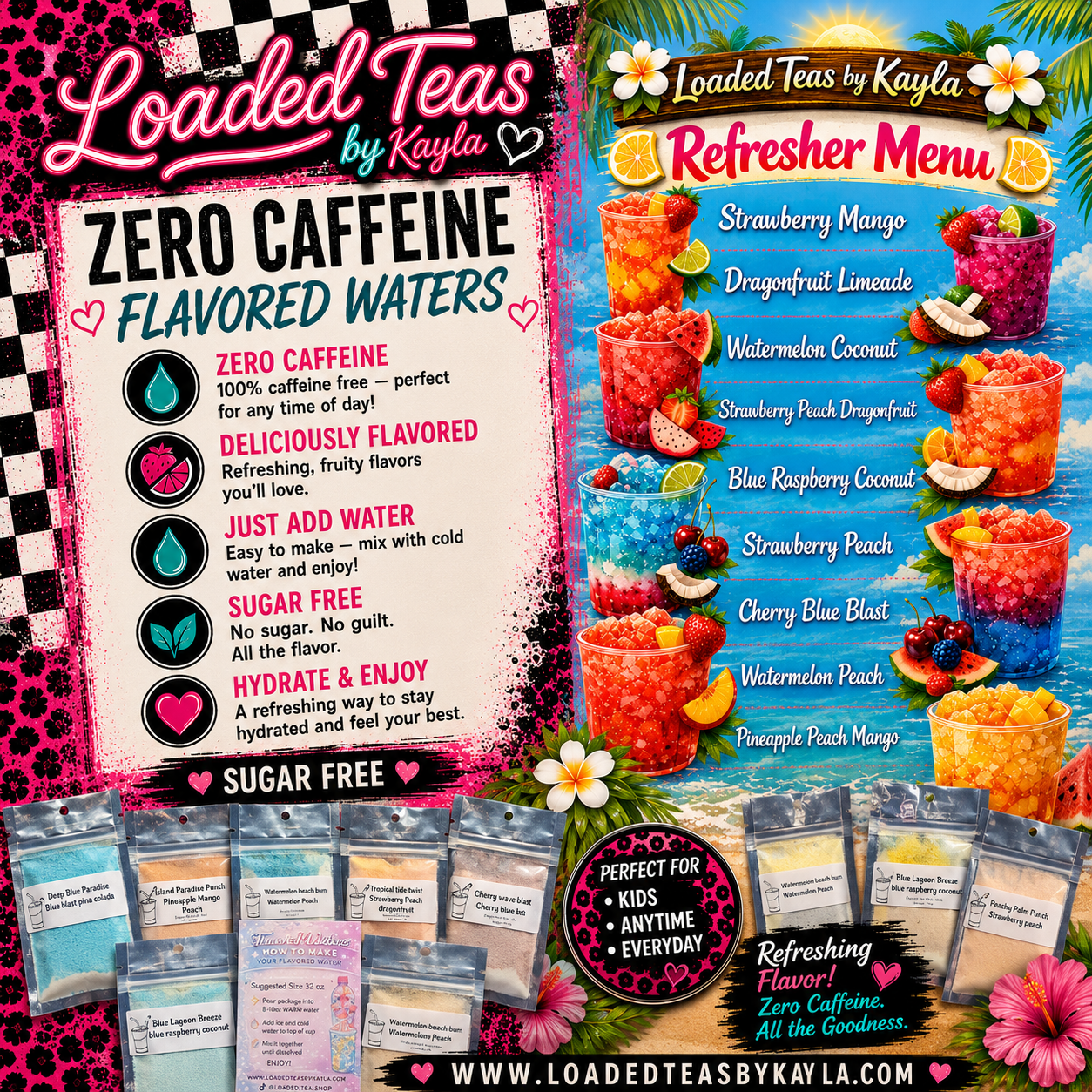 ZERO CAFFEINE REFRESHERS