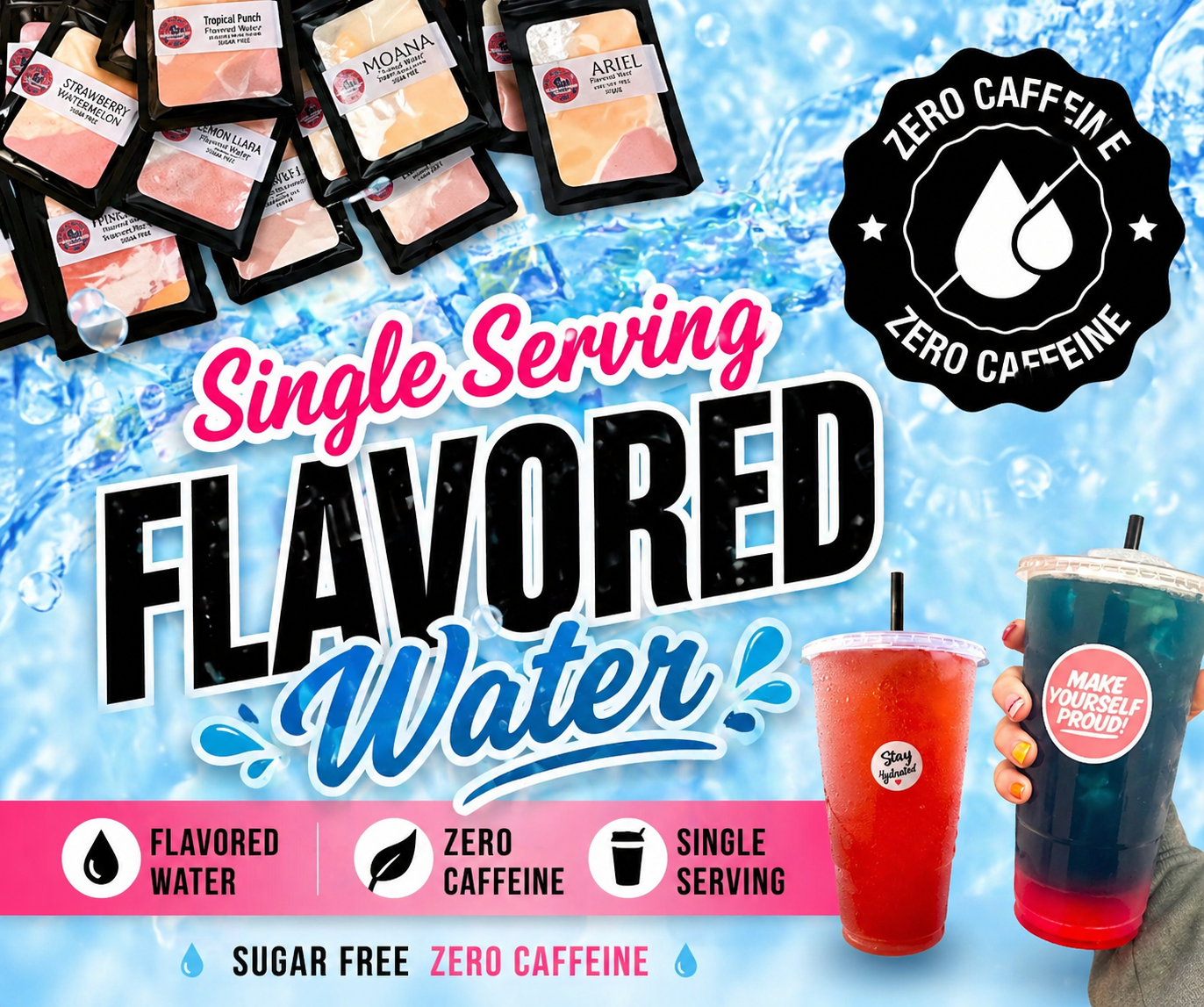 Flavor Waters Barbie Edition ZERO CAFFEINE ♡ NO CAFFEINE
