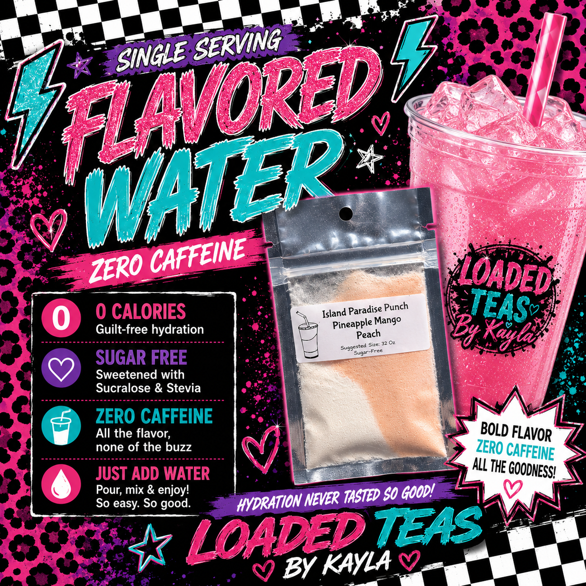 SINGLE PACK Flavored Waters