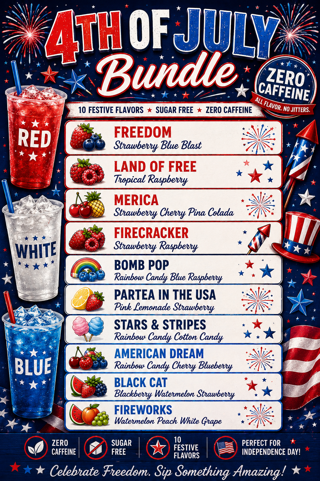 🇺🇸🎆 4TH OF JULY WATER BUNDLE 🎆🇺🇸

 