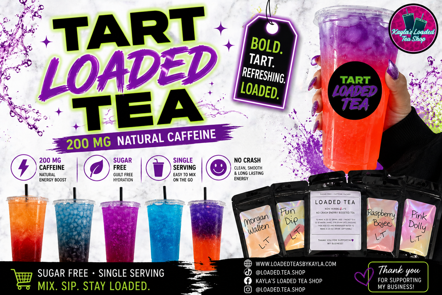 TART Loaded Teas
